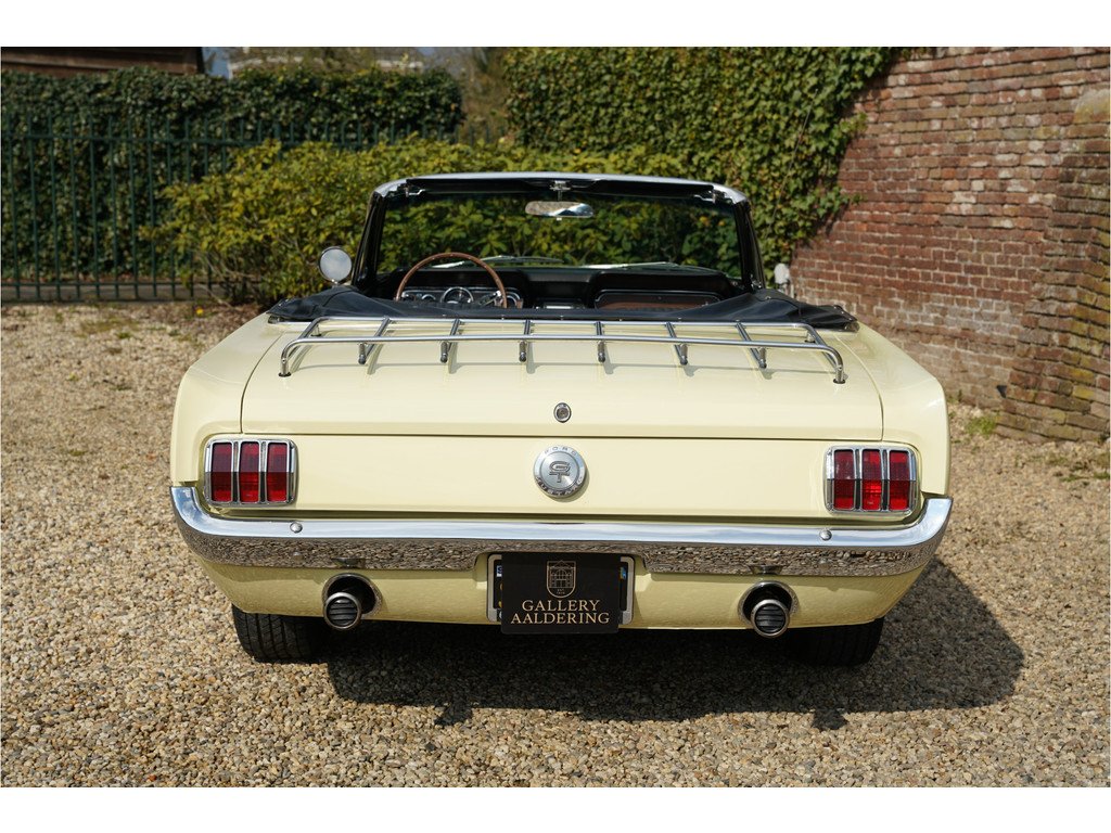 1966 Ford Mustang - GT 289 V8 Convertible "A-code with the Rally-Pac", foto 6