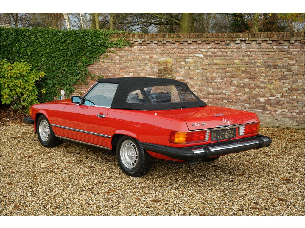 1983 Mercedes-Benz SL - SL500 "Signal Red like Bobby Ewing's Car", foto 8