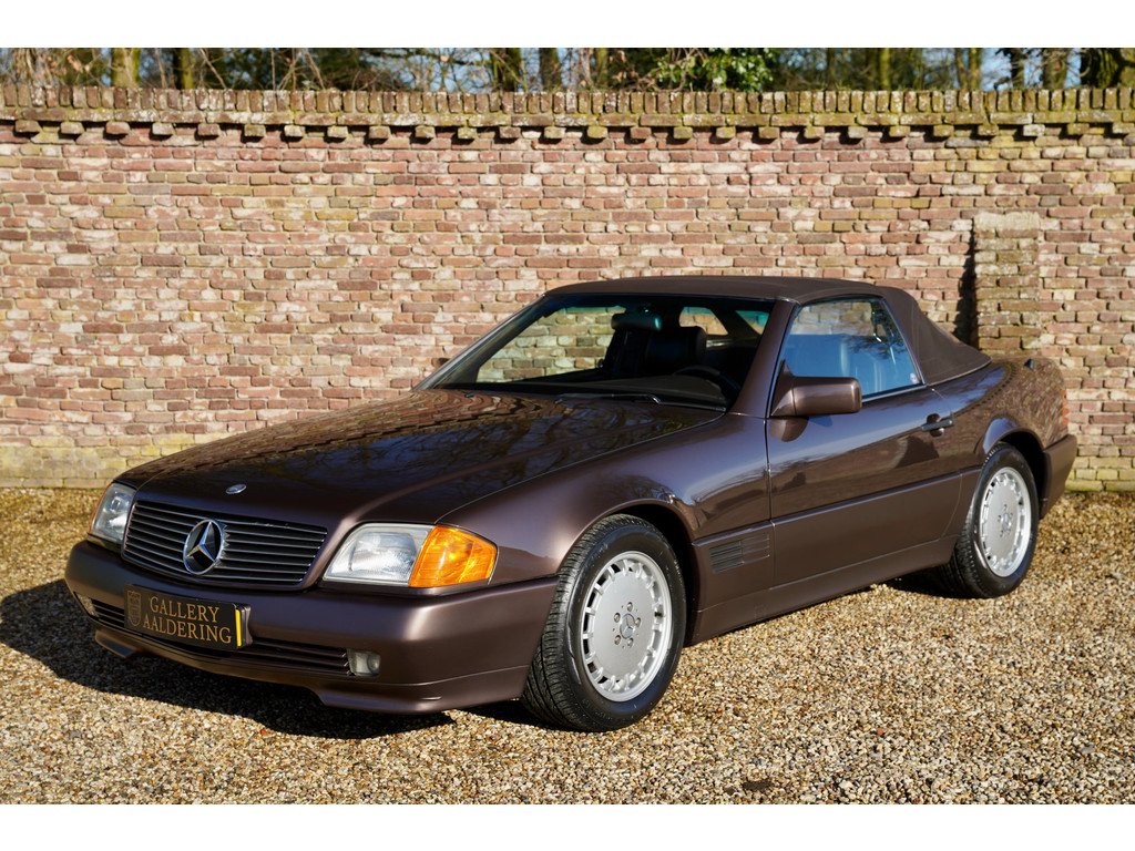 1993 Mercedes-Benz SL - 300 SL "Brown over brown", foto 1