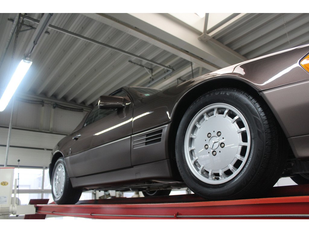 1993 Mercedes-Benz SL - 300 SL "Brown over brown", foto 8