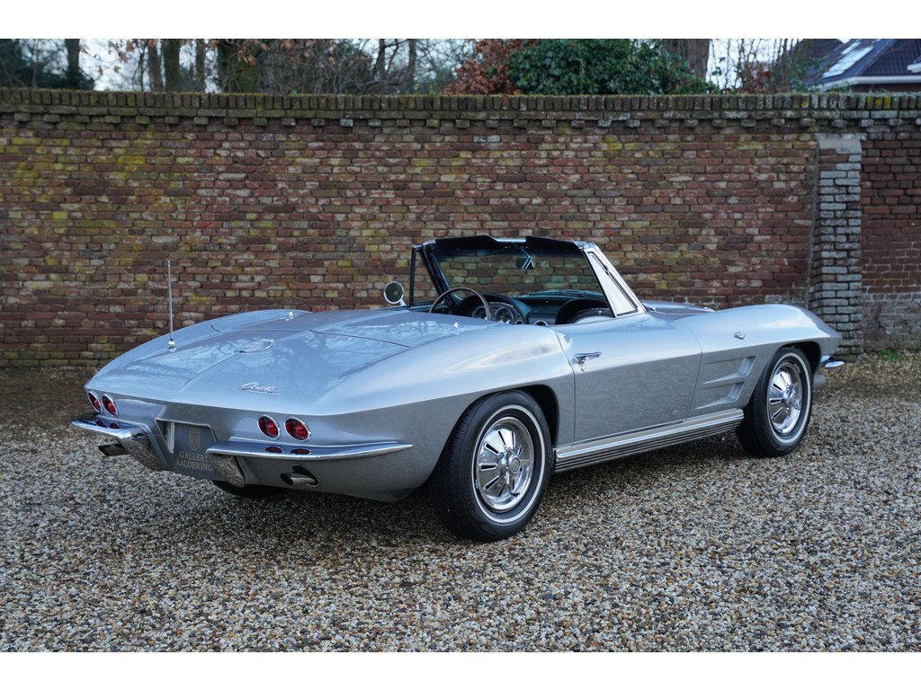 1964 Chevrolet Corvette - C2 Sting Ray Convertible "Black plate Corvette", foto 2