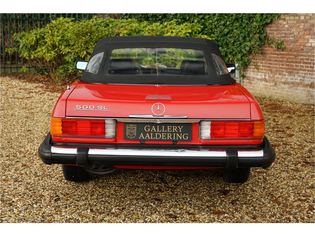 1983 Mercedes-Benz SL - SL500 "Signal Red like Bobby Ewing's Car", foto 7