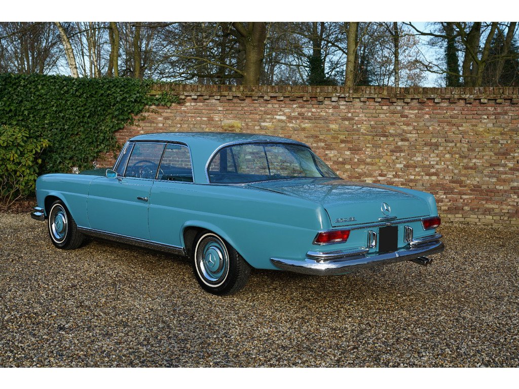 1967 Mercedes-Benz S-Class Heckflosse - 250 SE Coupe "Floor shift automatic", foto 2