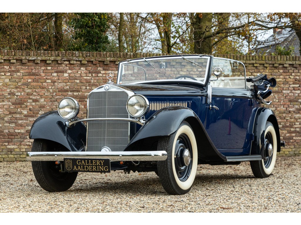 1935 Mercedes-Benz Typ 200 - 200 Cabriolet C "Bare metal-Frame off restoration", foto 1