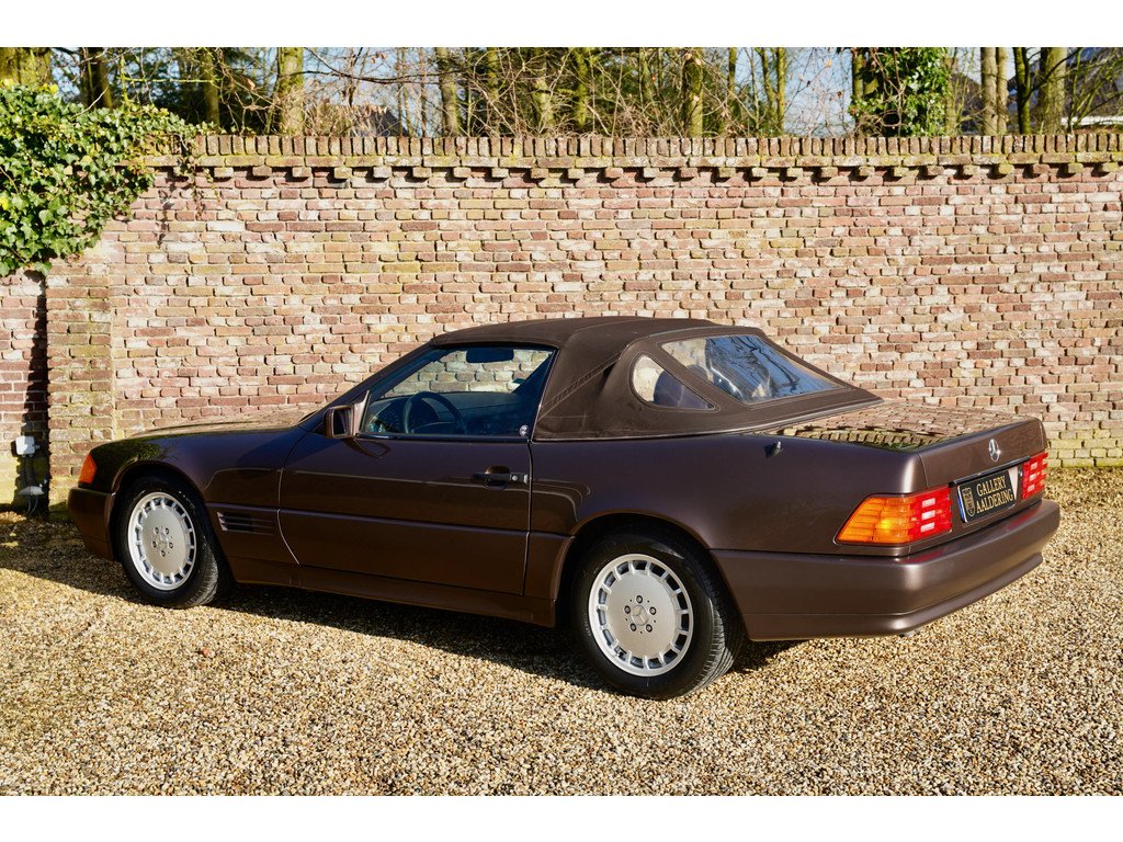 1993 Mercedes-Benz SL - 300 SL "Brown over brown", foto 11