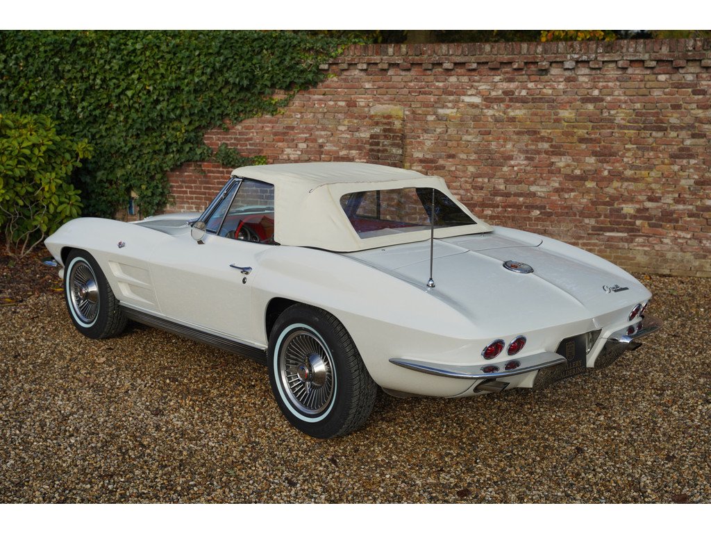 1963 Chevrolet Corvette - C2 Sting Ray Convertible "No. 1987 built", foto 7