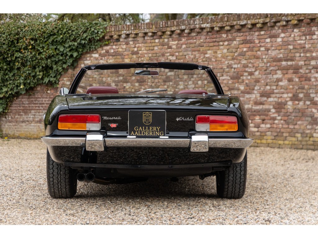 1968 Maserati Ghibli - 4700 Spyder "Built by Campana Carrozzeria Modena", foto 6
