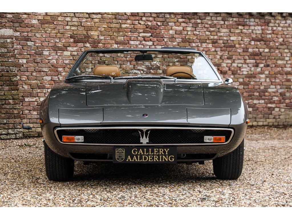 1969 Maserati Ghibli - 4.7 Spyder "The original, straight from the factory", foto 5