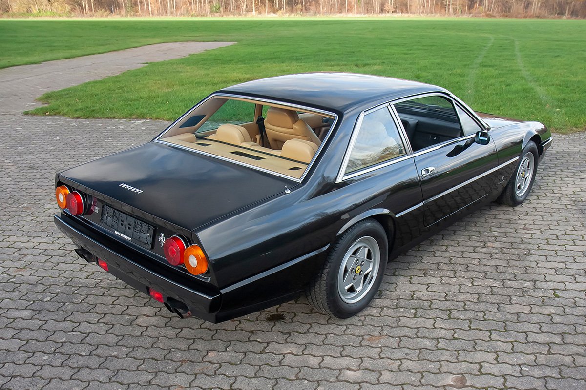 1987 Ferrari 412 - gt automatik-red book, auslieferung ch., foto 2