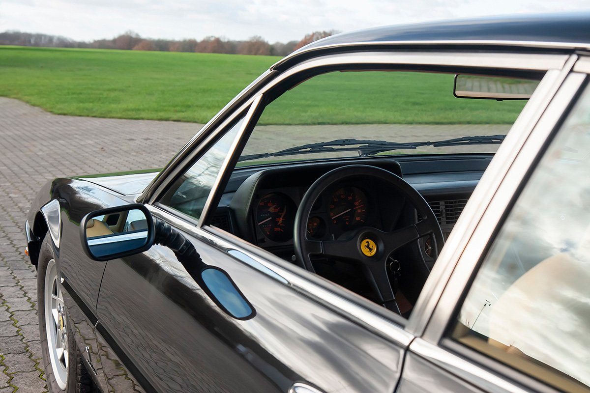 1987 Ferrari 412 - gt automatik-red book, auslieferung ch., foto 9
