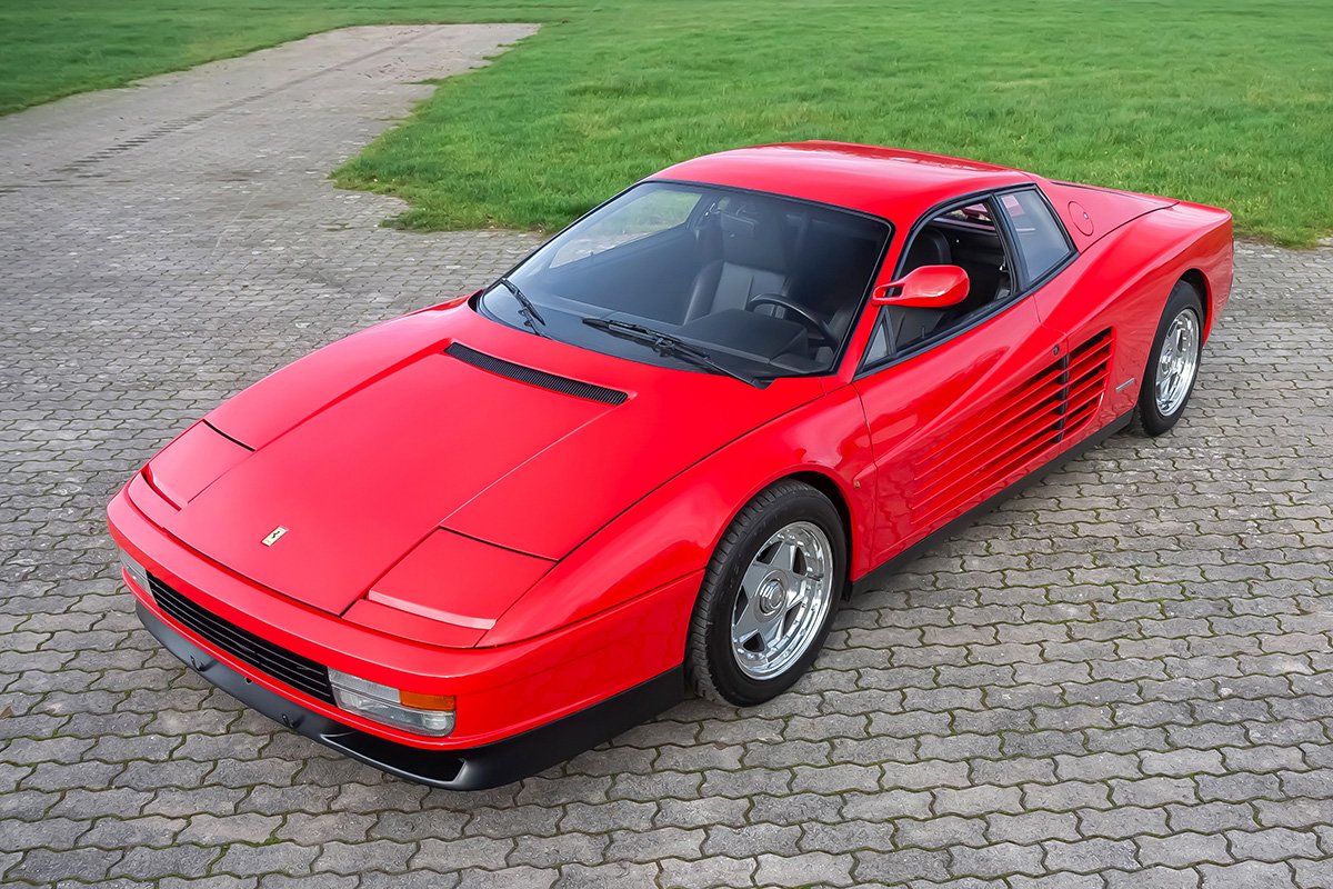1985 Ferrari Testarossa - monospecchio - erstauslieferung auto becker, otto kern., foto 1