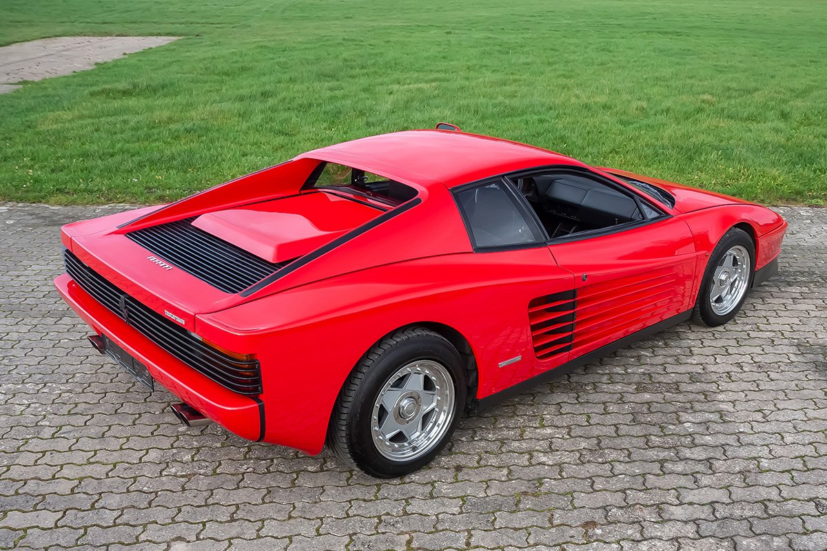1985 Ferrari Testarossa - monospecchio - erstauslieferung auto becker, otto kern., foto 3
