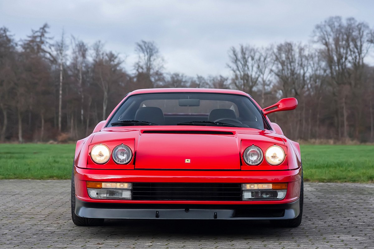 1985 Ferrari Testarossa - monospecchio - erstauslieferung auto becker, otto kern., foto 5