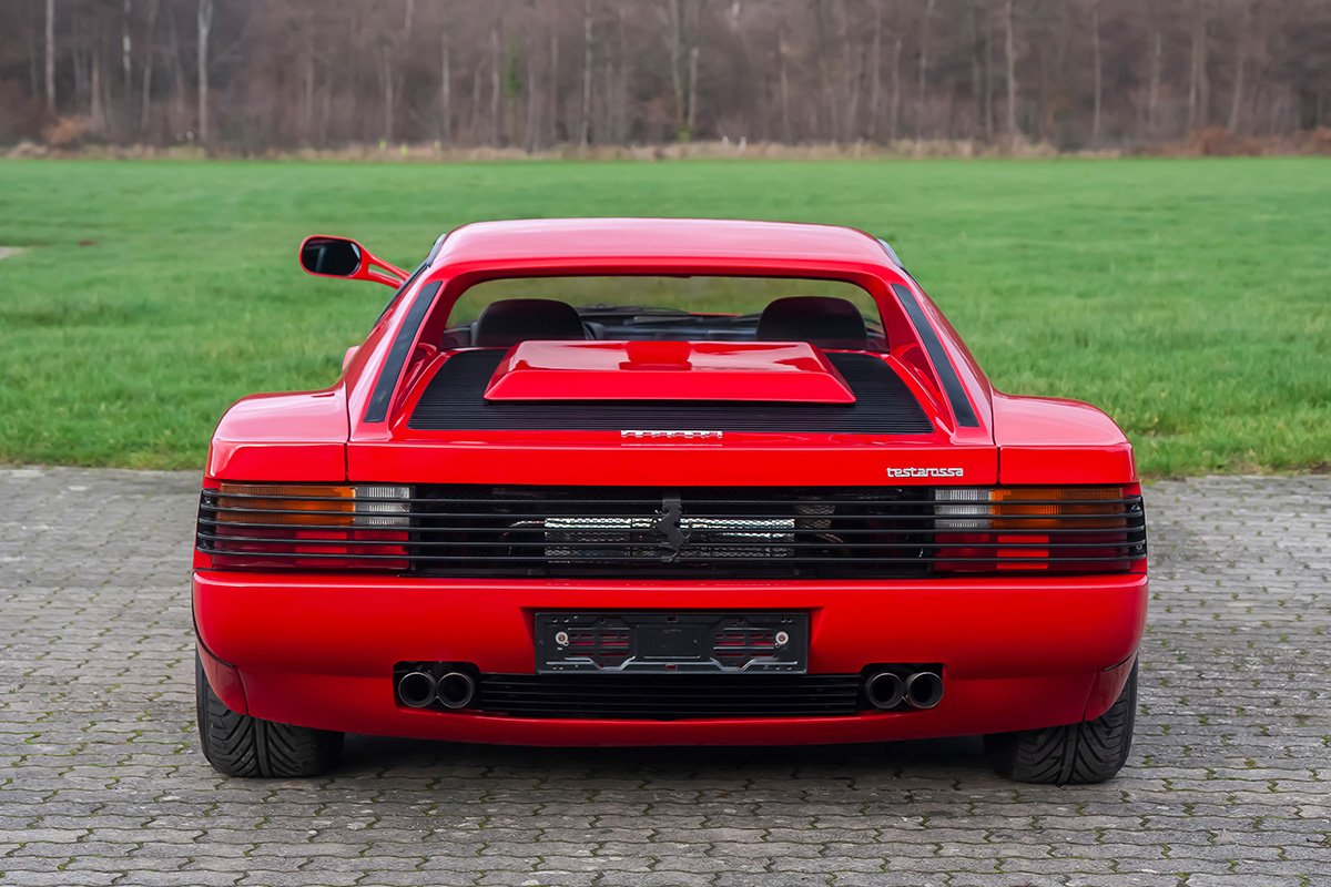 1985 Ferrari Testarossa - monospecchio - erstauslieferung auto becker, otto kern., foto 6