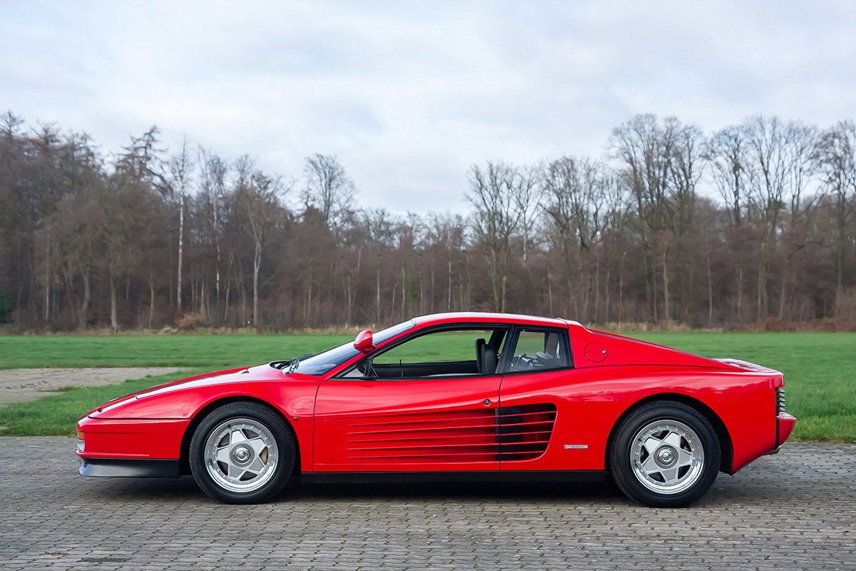 1985 Ferrari Testarossa - monospecchio - erstauslieferung auto becker, otto kern., foto 7