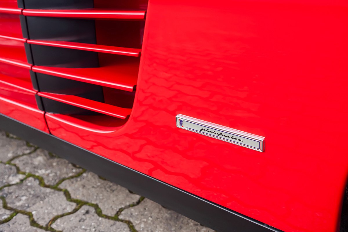 1985 Ferrari Testarossa - monospecchio - erstauslieferung auto becker, otto kern., foto 11