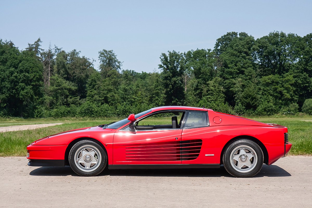 1985 Ferrari Testarossa - monospecchio - erstauslieferung auto becker, otto kern., foto 3