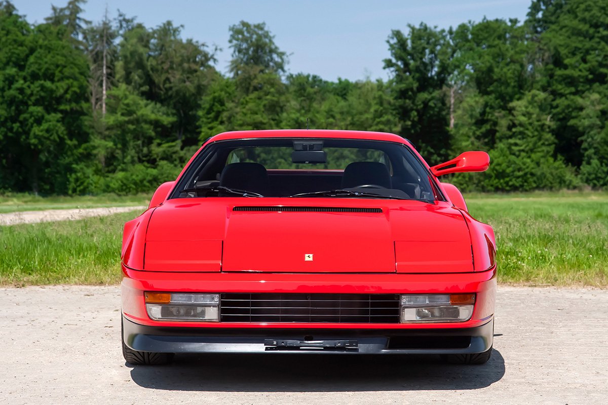 1985 Ferrari Testarossa - monospecchio - erstauslieferung auto becker, otto kern., foto 4