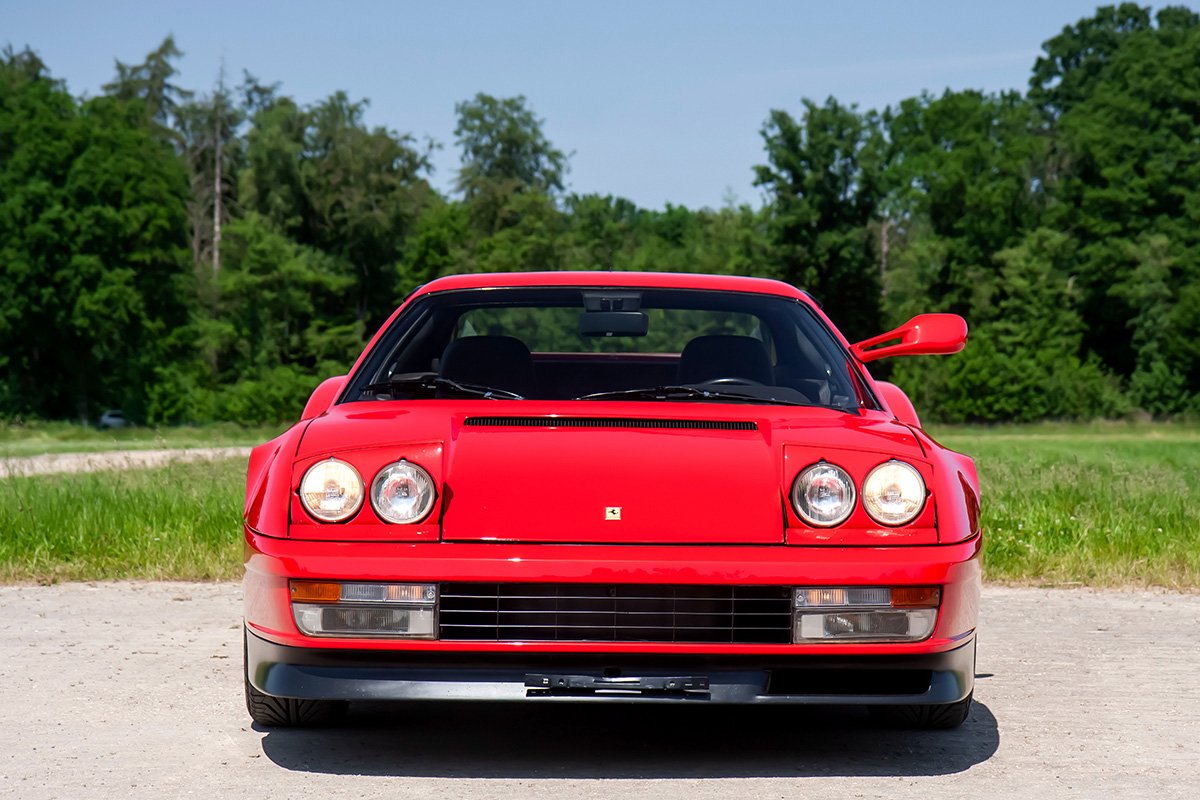 1985 Ferrari Testarossa - monospecchio - erstauslieferung auto becker, otto kern., foto 5