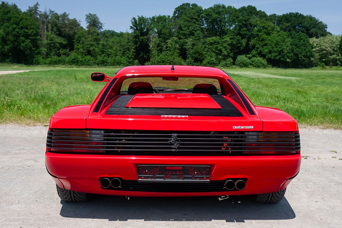 1985 Ferrari Testarossa - monospecchio - erstauslieferung auto becker, otto kern., foto 6