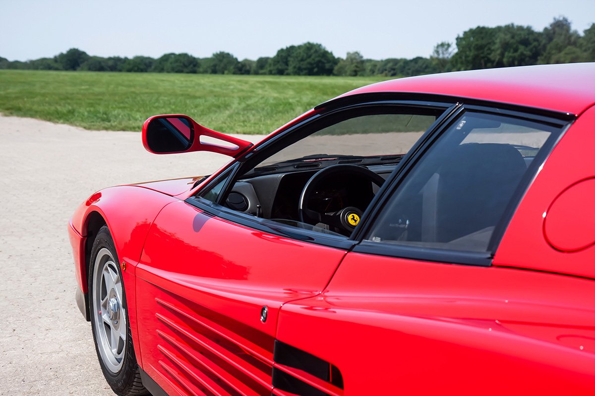 1985 Ferrari Testarossa - monospecchio - erstauslieferung auto becker, otto kern., foto 7