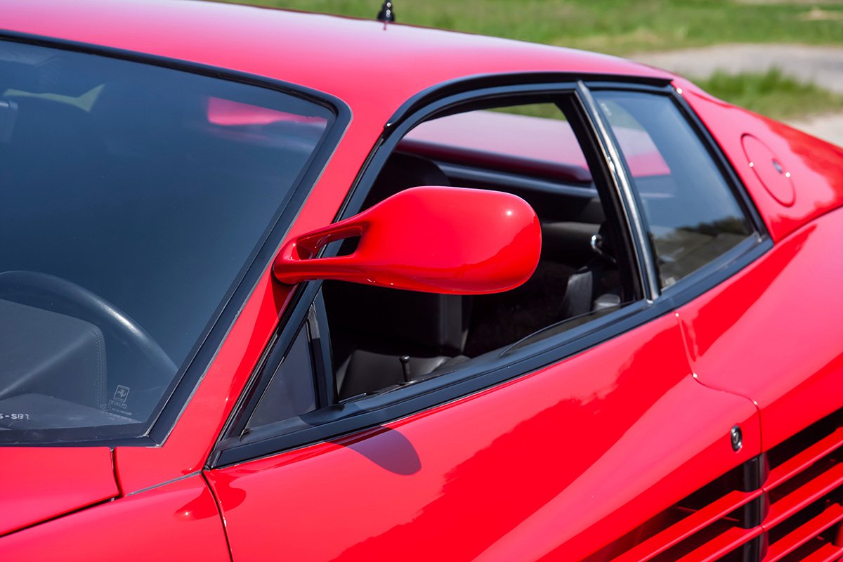 1985 Ferrari Testarossa - monospecchio - erstauslieferung auto becker, otto kern., foto 9