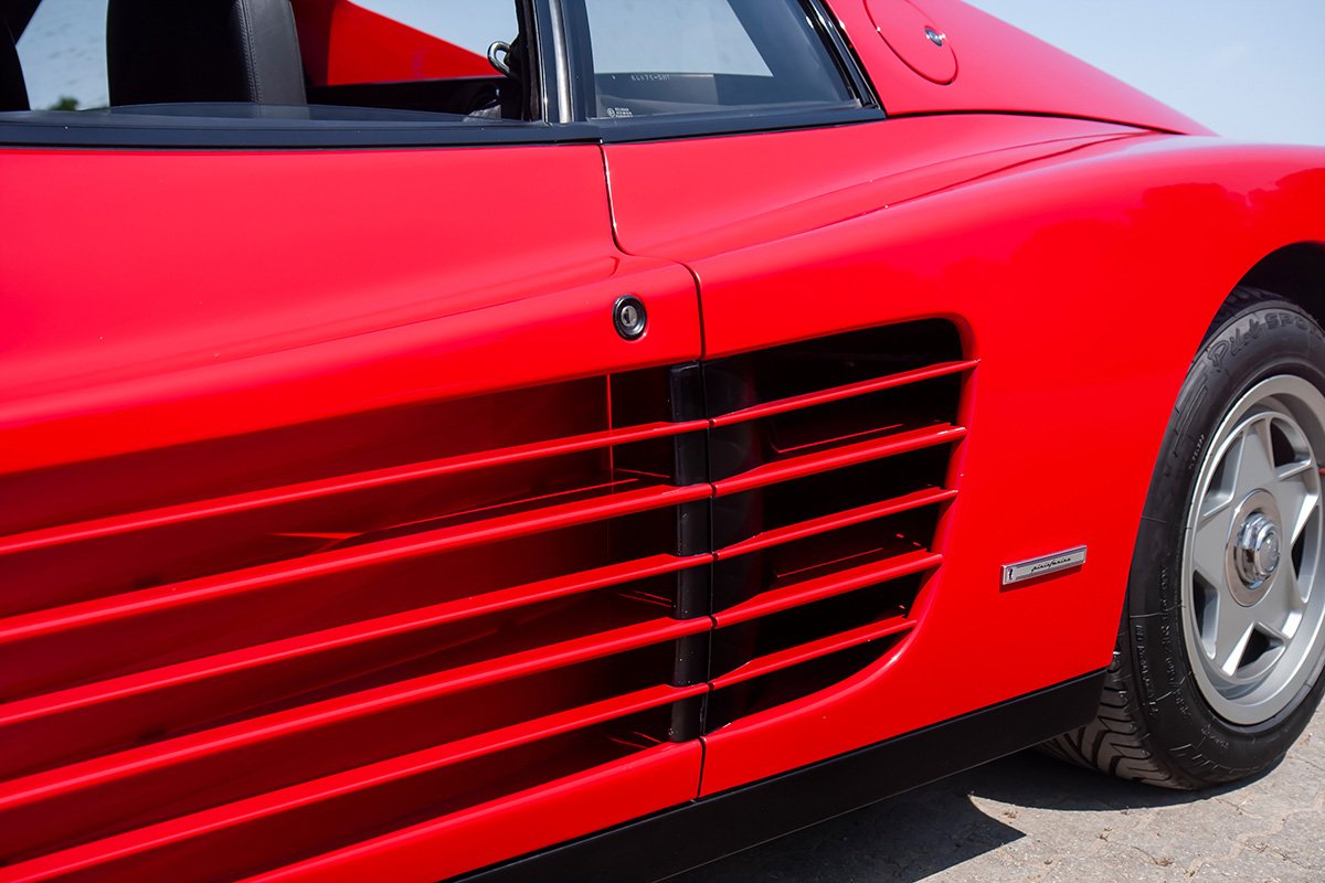 1985 Ferrari Testarossa - monospecchio - erstauslieferung auto becker, otto kern., foto 11