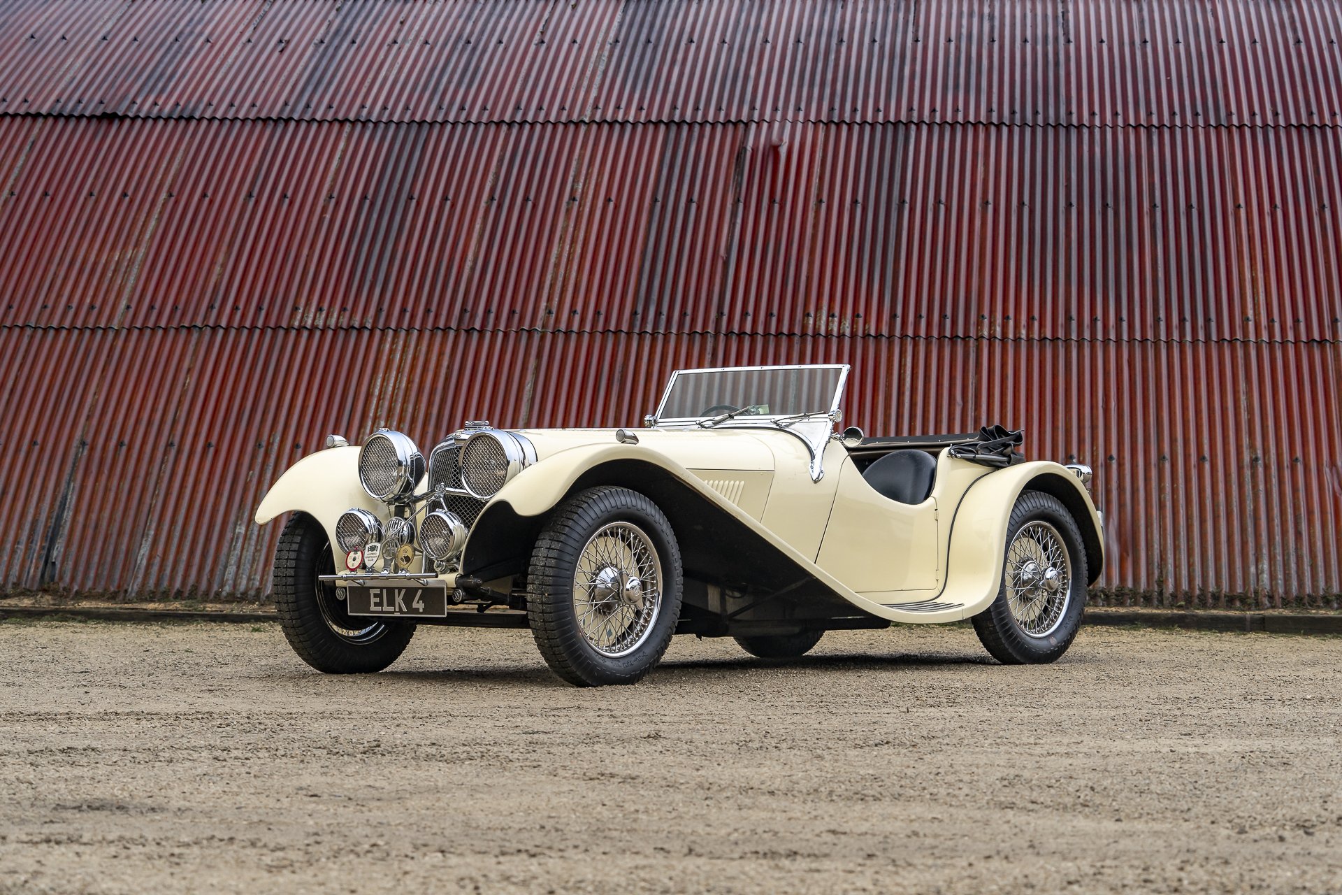 1937 Jaguar SS 100, foto 1