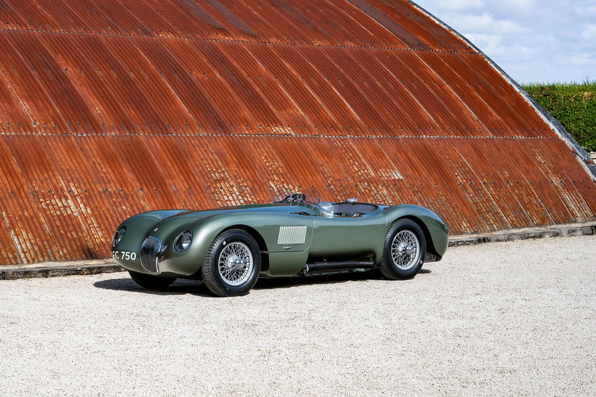 1950 Jaguar C-Type - Toolroom Copy (FIA HTP), foto 11
