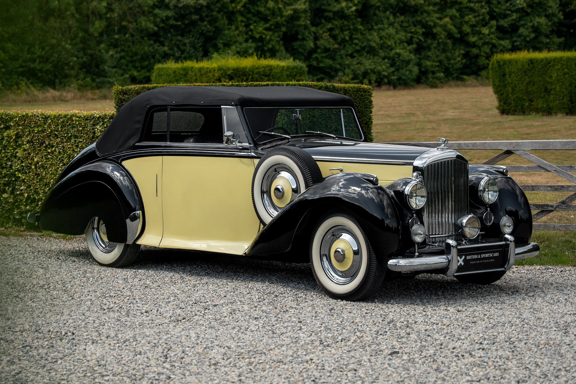 1949 Bentley Mark VI - Cabriolet Park Ward Special - Ex Baudouin 1, foto 2