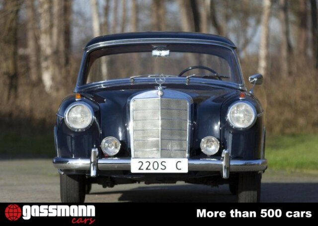 1958 Mercedes-Benz 220 - 220 S Ponton W180 Coupe mit Schiebedach, foto 2