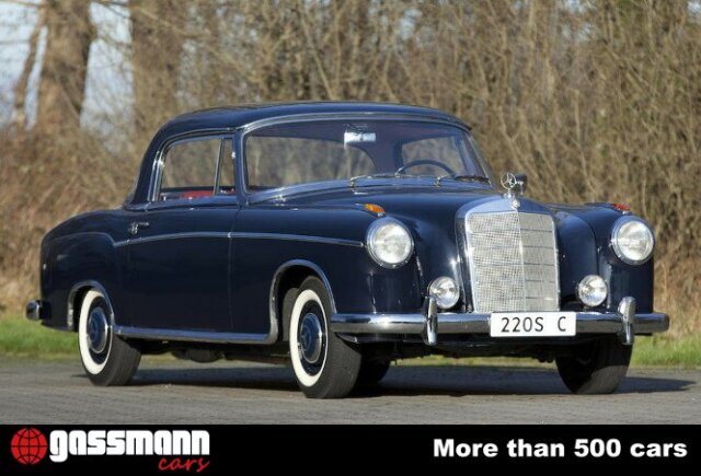 1958 Mercedes-Benz 220 - 220 S Ponton W180 Coupe mit Schiebedach, foto 6