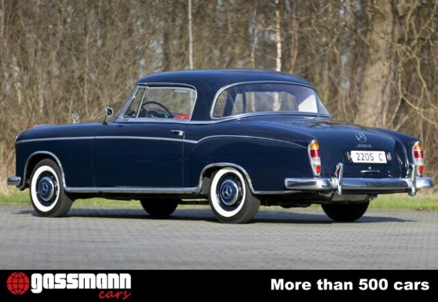 1958 Mercedes-Benz 220 - 220 S Ponton W180 Coupe mit Schiebedach, foto 7