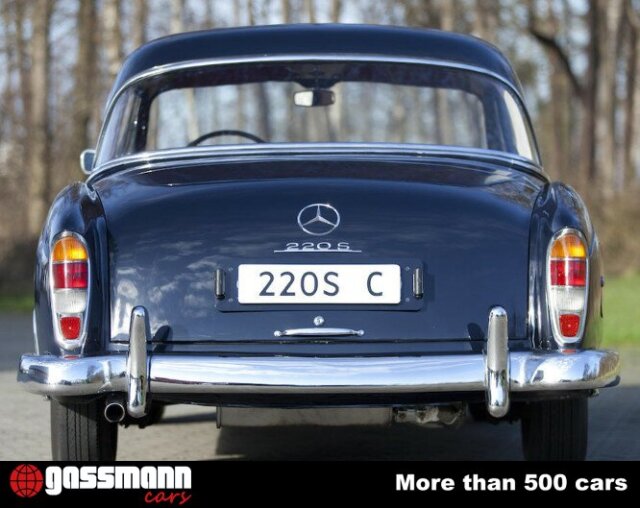 1958 Mercedes-Benz 220 - 220 S Ponton W180 Coupe mit Schiebedach, foto 8