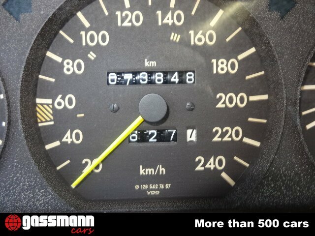 1989 Mercedes-Benz S-Class - 300 SE Limousine W126 - mehrfach verfügbar!, foto 10