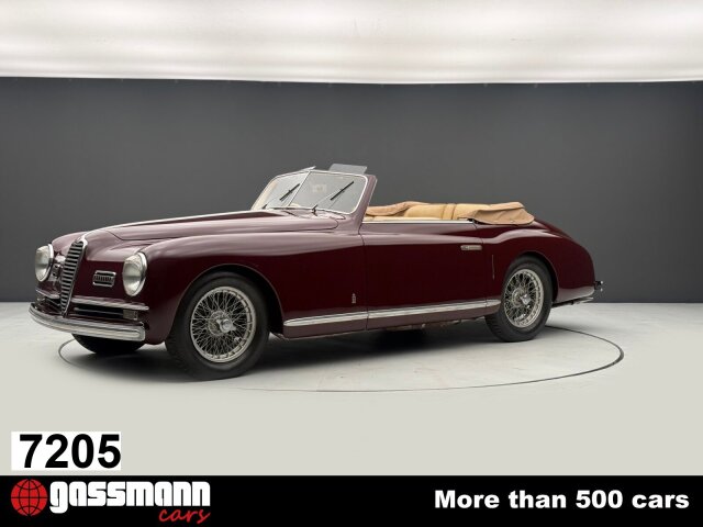 1948 Alfa Romeo 6C - 6C 2500 S Cabriolet by Pininfarina, RHD, foto 1