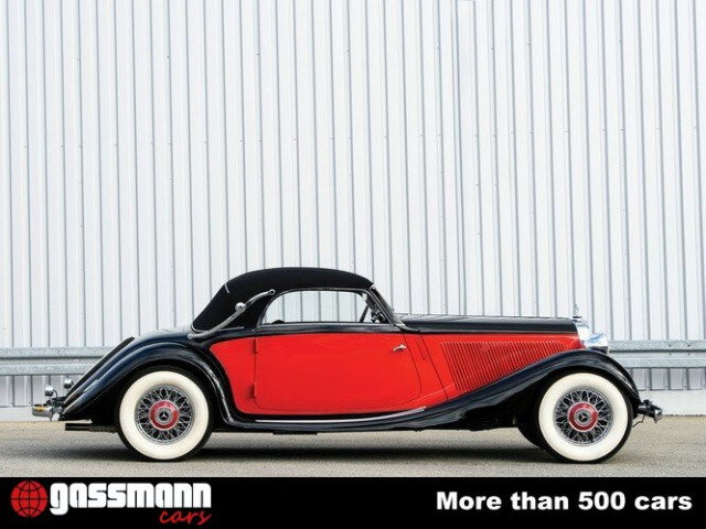 1937 Mercedes-Benz Typ 290 - 290 Cabriolet A, 6 Zylinder Motor, W18, foto 3