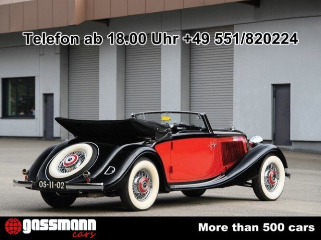 1937 Mercedes-Benz Typ 290 - 290 Cabriolet A, 6 Zylinder Motor, W18, foto 5