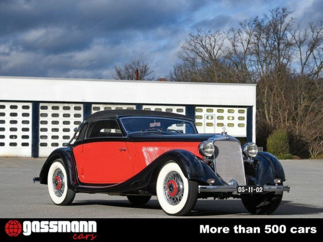 1937 Mercedes-Benz Typ 290 - 290 Cabriolet A, 6 Zylinder Motor, W18, foto 7