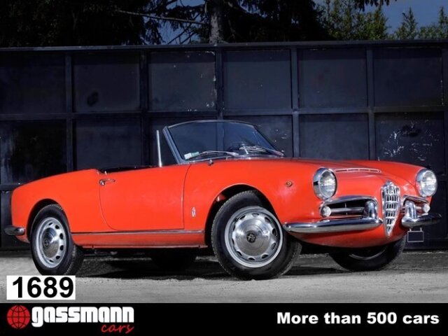 1962 Alfa Romeo Giulia - Giulia 1600 Spider, foto 1