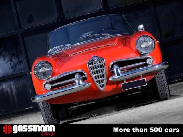 1962 Alfa Romeo Giulia - Giulia 1600 Spider, foto 4