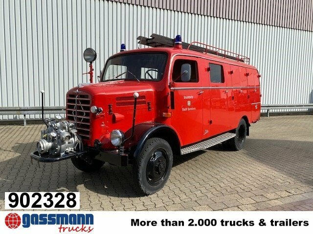 1960 Borgward B 522 - BORGWARD B522-A0 4x4 Löschgruppenfahrzeug LF, foto 1