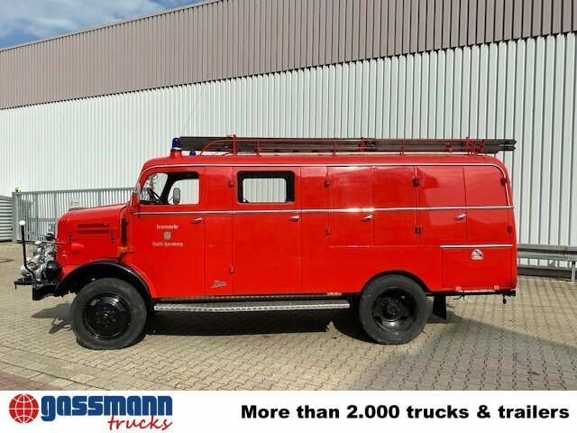 1960 Borgward B 522 - BORGWARD B522-A0 4x4 Löschgruppenfahrzeug LF, foto 3
