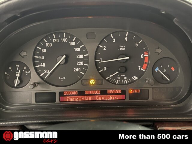 1999 BMW 750 IL - 750 iL V12 Typ 7/ GK Limousine Panzer Armored, foto 11
