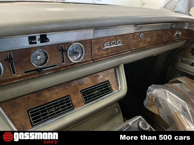 1970 Mercedes-Benz 600 - 600 Limousine W100 Restaurierungsobjekt, foto 8