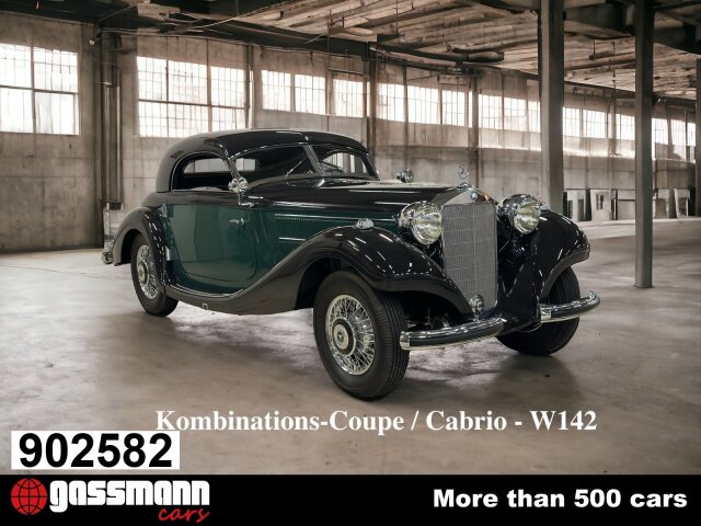1938 Mercedes-Benz Typ 320 - 320 n Kombinations-Coupe/Cabrio mit HardtopW142, foto 1
