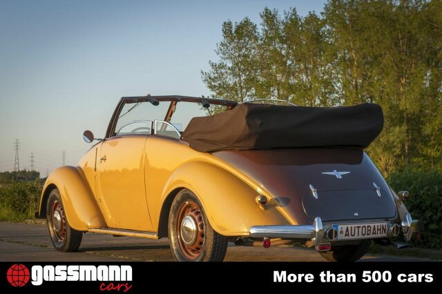 1938 Adler 2.5-Litre - ADLER 2.5L Type 10 Cabriolet von Karmann, foto 2
