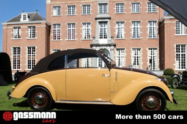 1938 Adler 2.5-Litre - ADLER 2.5L Type 10 Cabriolet von Karmann, foto 4