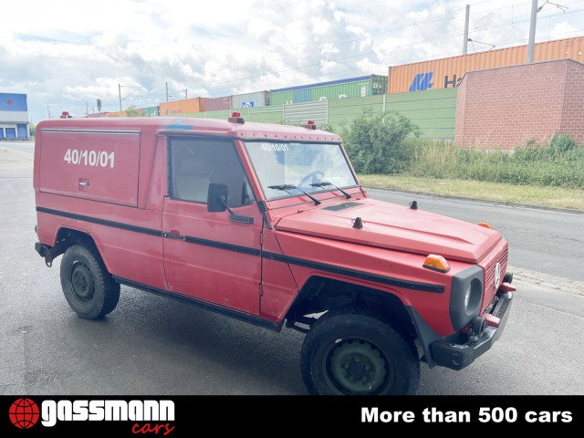 1994 Mercedes-Benz G-Class - 250 GD 4x4, Feuerwehr, foto 3