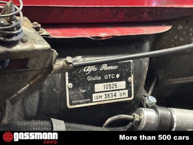 1965 Alfa Romeo 1600 - 1600 Spider Giulia GTC Cabriolet, foto 12